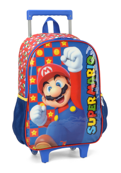 Mochila com Rodinhas Super Mario - Luxcel - comprar online