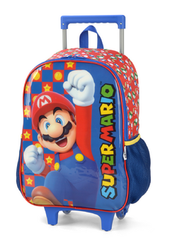 Mochila com Rodinhas Super Mario - Luxcel na internet