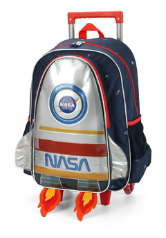 Mochila com Rodinhas Foguete Nasa - Luxcel - comprar online