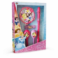 Kit C/ Instrumentos Musicais Infantil 6 Pcs Princesas Disney