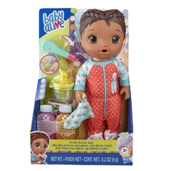 Boneca Baby Alive Aprendendo a Cuidar Negra E6941 - Hasbro