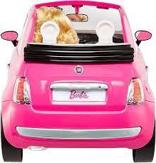 Boneca Barbie com Veículo Fiat Rosa na internet