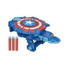 Lançador Dardos Nerf Avengers Capitão América - Hasbro - comprar online