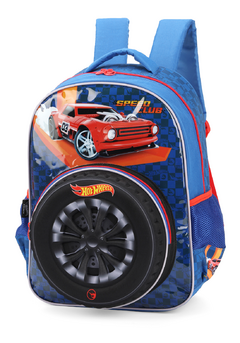 Mochila Escolar Hot Wheels - Luxcel - comprar online