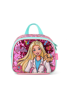 Lancheira Térmica Barbie Pet Paetê - Luxcel - comprar online