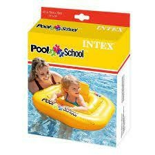 Baby Bote Pool School de Luxo Intex Amarelo
