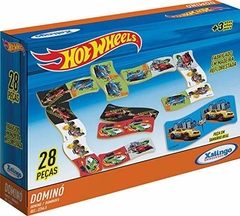 Dominó Hot Wheels 28 Peças - Xalingo - comprar online