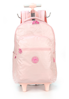 Mochila com Rodinhas Barbie Glow - Luxcel - comprar online