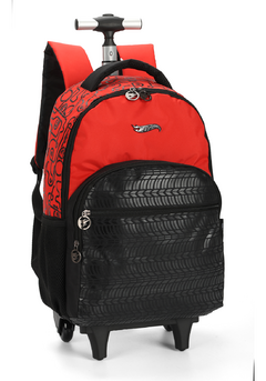 Mochila com Rodinhas Hot Wheels - Luxcel - comprar online