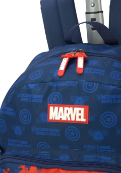 Mochila com Rodinhas Capitão América Avengers - Luxcel - DecorToys Presentes & Brinquedos