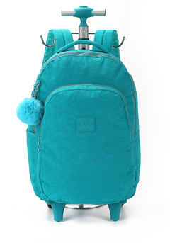 Mochila com Rodinhas Crinkle Verde Up4You - Luxcel - comprar online