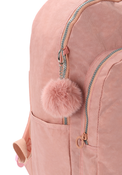 Mochila com Rodinhas e Alças Crinkle Nude Up4You - Luxcel na internet