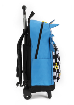 Mochila com Rodinhas Sonic The Hedgehog 3D - Luxcel - DecorToys Presentes & Brinquedos