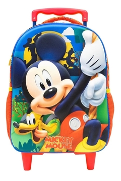 Mochila com Rodinhas 16 Mickey 3D Y 10520 - Xeryus