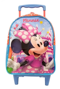 Mochila com Rodinhas 16 Minnie X2 10550 - Xeryus