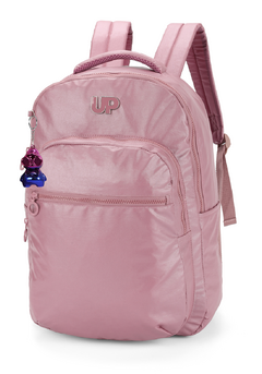 Mochila Escolar Notebook Rosê Glow Up4You - Luxcel - comprar online