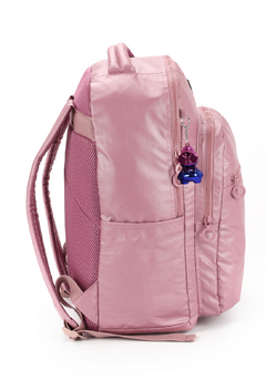 Mochila Escolar Notebook Rosê Glow Up4You - Luxcel - DecorToys Presentes & Brinquedos