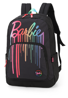 Mochila Escolar Barbie Colors - Luxcel - loja online