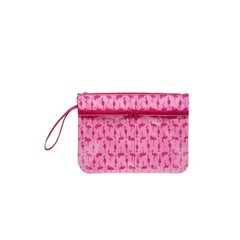 Necessaire Com Bolsos Flamingos