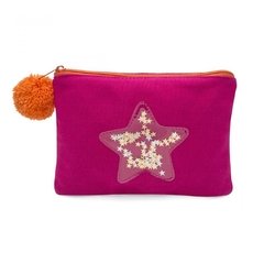 Necessaire com glitter larissa manoela