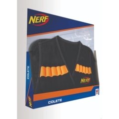 Colete Nerf Preto Com Laranja Tamanho M - Hasbro - comprar online