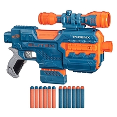 Lançador Nerf Motorizado Phoenix CS-6 Elite 2.0 E9962 - Hasbro