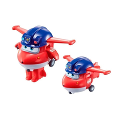 Super Wings Mini Change Em Up Police Jett 6 Cm Transforms Fun - comprar online