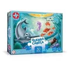 Quebra-Cabeça Animais no Fundo do Mar 30 peças - Estrela