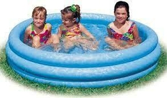 Piscina Infantil Inflável 481L Redonda Azul Cristal - IM - INTEX na internet