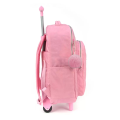 Mochila com Rodinhas Rosa Up4You - Luxcel na internet