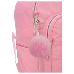 Mochila com Rodinhas Rosa Up4You - Luxcel - DecorToys Presentes & Brinquedos