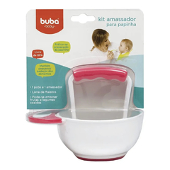 Kit Amassador de Papinha Rosa - Buba Baby