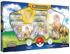 Box Pokémon GO Coleção Especial Equipe Instinto Treinador Spark 38 Cartas - Copag