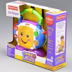 Brinquedo CD Player Aprender e Brincar - Fisher Price - comprar online