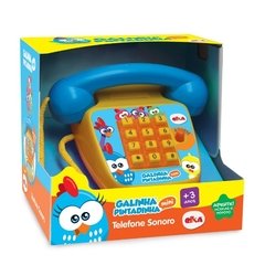 Telefone Sonoro Galinha Pintadinha Mini - Elka