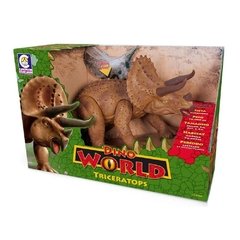 DINO WORLD TRICERATOPS - DecorToys Presentes & Brinquedos