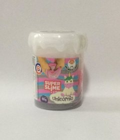 Super Slime unicórnio branco/rosa/cinza 105 g