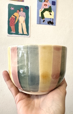 Bowl de Cerámica pintado - AzulKahlo