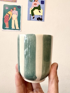 Imagen de Mate o Tacita de cerámica pintada