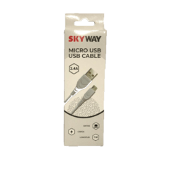 Cable Micro USB 2.4A 1mt cargador de celular