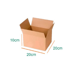 Caja de cartón 20x20x10