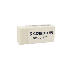 Goma de borrar STAEDTLER lápiz blanca