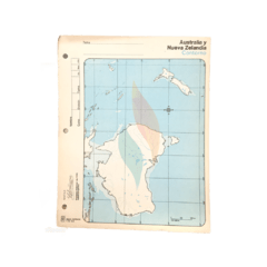 Mapa n3 AUSTRALIA y NUEVA ZELANDA contorno