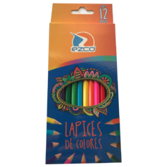 Lápices largos EZCO x12