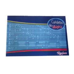 Cuaderno de musica TRIUNFANTE 20 hojas