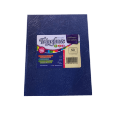 Cuaderno TRIUNFANTE abc azul cuadriculado 50 hojas