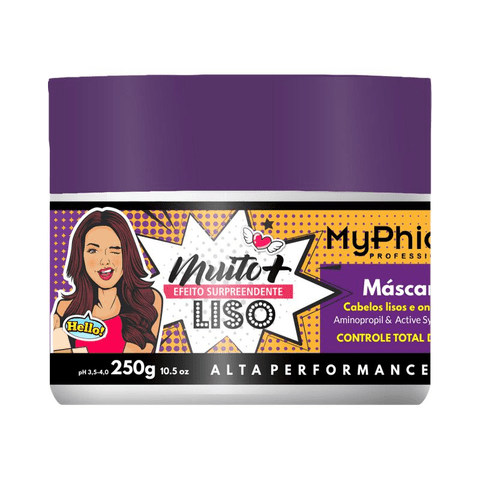 My Phios Muito + Liso - Mascara de Hidratação 250g