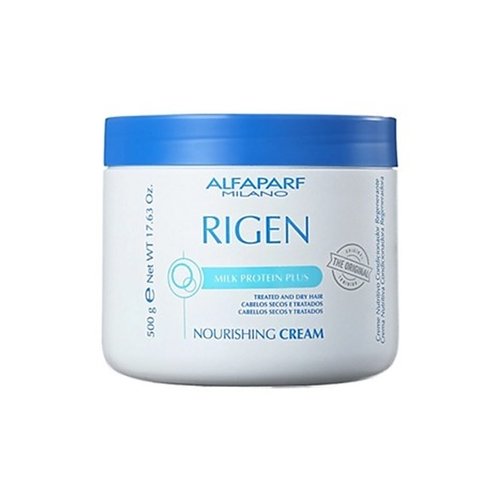 Alfaparf Rigen Milk Protein Plus Nourishing Cream - Máscara de Tratamento 500g