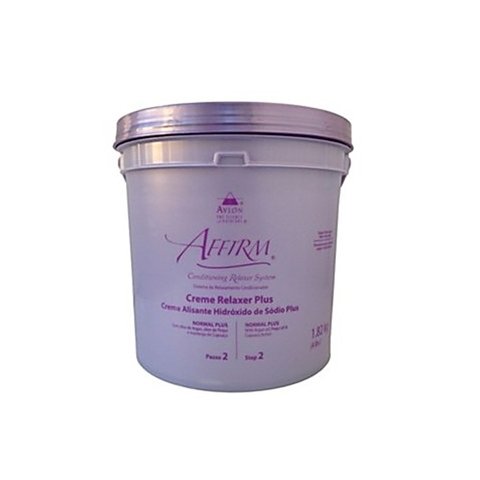 Avlon Affirm Creme Alisante Hidróxido de Sódio Normal Plus 1,8 Kg