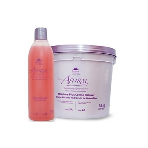 Kit Avlon Affirm Relaxamento Refil Hidróxido de Guanidina 1,8Kg + Líquido Ativador 530ml